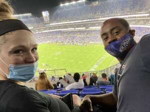 Jerrick Jefferson attended Baltimore Ravens vs. New Orleans Saints - NFL on Aug 14th 2021 via VetTix 