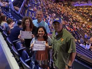 Diemer/Fryar Families attended Volunteer Jam: a Musical Salute to Charlie Daniels Special Guest Alabama, Chris Young, Gretchen Wilson, Travis Tritt and Many More. on Aug 18th 2021 via VetTix 