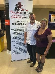 Larry Murphy attended Volunteer Jam: a Musical Salute to Charlie Daniels Special Guest Alabama, Chris Young, Gretchen Wilson, Travis Tritt and Many More. on Aug 18th 2021 via VetTix 