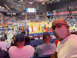 Steven Briggs attended Washington Mystics vs. Connecticut Sun - WNBA on Aug 31st 2021 via VetTix 