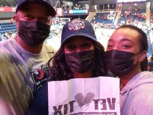 Jerome attended Washington Mystics vs. Connecticut Sun - WNBA on Aug 31st 2021 via VetTix 