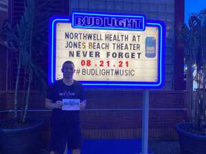 UB attended Tunnel to Towers Foundation's Never Forget Concert on Aug 21st 2021 via VetTix 