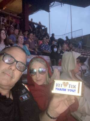 Ray Negron attended Tunnel to Towers Foundation's Never Forget Concert on Aug 21st 2021 via VetTix 
