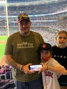Eric attended New York Yankees vs. Boston Red Sox - MLB on Aug 17th 2021 via VetTix 
