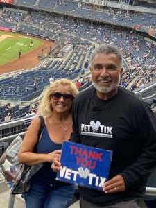 Arturo Melendez attended New York Yankees vs. Boston Red Sox - MLB on Aug 17th 2021 via VetTix 