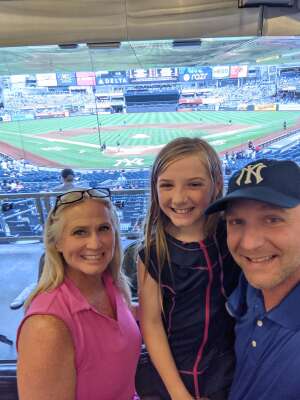 Al and family attended New York Yankees vs. Minnesota Twins - MLB on Aug 20th 2021 via VetTix 