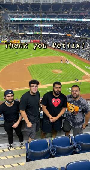 Rruiz2719 attended New York Yankees vs. Minnesota Twins - MLB on Aug 20th 2021 via VetTix 