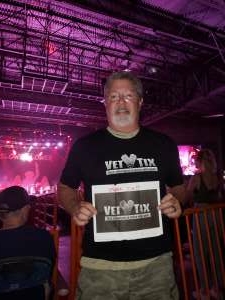 Onefuncaptain attended Brad Paisley Tour 2021 on Aug 28th 2021 via VetTix 
