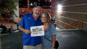 Great Show, Thank You attended Brad Paisley Tour 2021 on Aug 28th 2021 via VetTix 