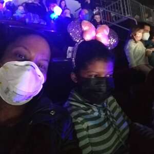 QuRon attended Disney on Ice Presents Mickey's Search Party on Nov 3rd 2021 via VetTix 