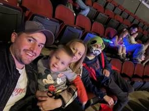 Pat attended Disney on Ice Presents Mickey's Search Party on Nov 3rd 2021 via VetTix 