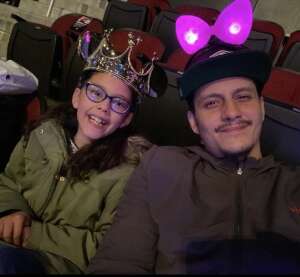 LT Campbell attended Disney on Ice Presents Mickey's Search Party on Nov 3rd 2021 via VetTix 