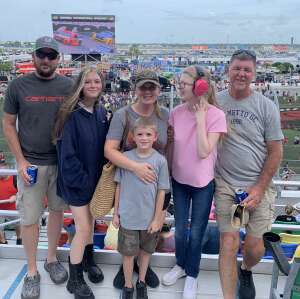 Angela Joyce attended Coke Zero Sugar 400 - NASCAR Cup Series at Daytona International Speedway on Aug 28th 2021 via VetTix 