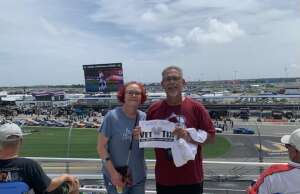 Cynthia  attended Coke Zero Sugar 400 - NASCAR Cup Series at Daytona International Speedway on Aug 28th 2021 via VetTix 