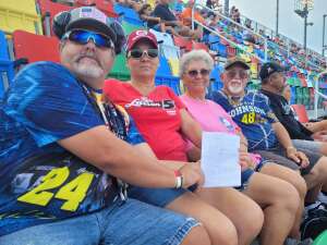 David attended Coke Zero Sugar 400 - NASCAR Cup Series at Daytona International Speedway on Aug 28th 2021 via VetTix 