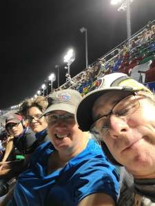 Kendra attended Coke Zero Sugar 400 - NASCAR Cup Series at Daytona International Speedway on Aug 28th 2021 via VetTix 