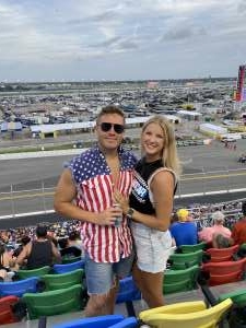 Matt attended Coke Zero Sugar 400 - NASCAR Cup Series at Daytona International Speedway on Aug 28th 2021 via VetTix 