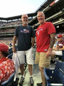 Joe attended Philadelphia Phillies vs. Arizona Diamondbacks - MLB on Aug 26th 2021 via VetTix 