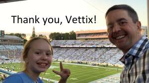 Robert attended North Carolina Tar Heels vs. Georgia State Panthers - NCAA Football ** First Responder Appreciation Night ** on Sep 11th 2021 via VetTix 