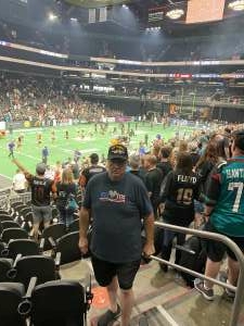 Terry  attended Arizona Rattlers vs. Tba - IFL Playoffs Round 1 on Aug 29th 2021 via VetTix 