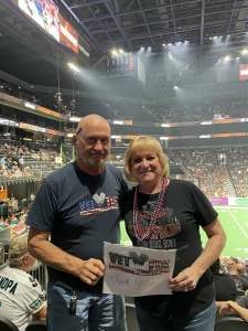 The Whites attended Arizona Rattlers vs. Tba - IFL Playoffs Round 1 on Aug 29th 2021 via VetTix 