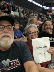 Greg  attended Arizona Rattlers vs. Tba - IFL Playoffs Round 1 on Aug 29th 2021 via VetTix 