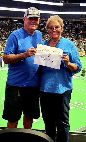Terry L Edwards attended Arizona Rattlers vs. Tba - IFL Playoffs Round 1 on Aug 29th 2021 via VetTix 