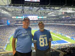 Don Gentry attended Detroit Lions vs. Indianapolis Colts - NFL Preseason on Aug 27th 2021 via VetTix 