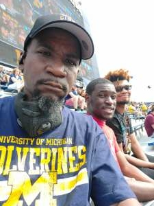 Claude attended University of Michigan Wolverines vs. Northern Illinois University - NCAA Football on Sep 18th 2021 via VetTix 