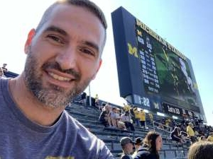 Josh B. attended University of Michigan Wolverines vs. Northern Illinois University - NCAA Football on Sep 18th 2021 via VetTix 