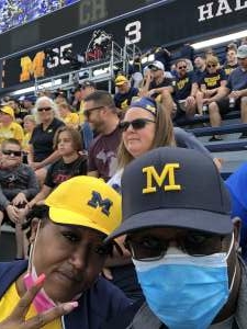 Jacob Sampson  attended University of Michigan Wolverines vs. Northern Illinois University - NCAA Football on Sep 18th 2021 via VetTix 