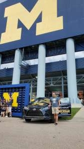 Dean Hartin attended University of Michigan Wolverines vs. Northern Illinois University - NCAA Football on Sep 18th 2021 via VetTix 