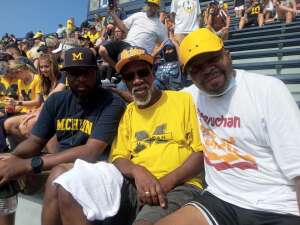 Leonard  attended University of Michigan Wolverines vs. Northern Illinois University - NCAA Football on Sep 18th 2021 via VetTix 