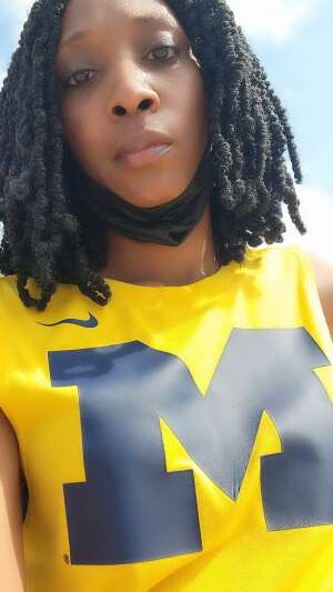 Kisha attended University of Michigan Wolverines vs. Northern Illinois University - NCAA Football on Sep 18th 2021 via VetTix 