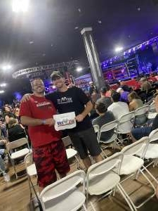 Nick Ross attended Rage in the Cage Muay Thai on Sep 3rd 2021 via VetTix 
