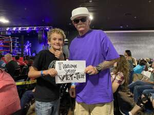 JAMES HOWERTON attended Rage in the Cage Muay Thai on Sep 3rd 2021 via VetTix 