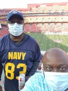 Emelio Rush  attended Washington Football Team vs. Baltimore Ravens - NFL on Aug 28th 2021 via VetTix 
