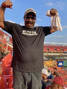 Malcolm  attended Washington Football Team vs. Baltimore Ravens - NFL on Aug 28th 2021 via VetTix 