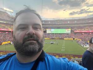 Kevin attended Washington Football Team vs. Baltimore Ravens - NFL on Aug 28th 2021 via VetTix 