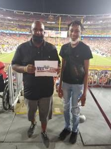 Cjay attended Washington Football Team vs. Baltimore Ravens - NFL on Aug 28th 2021 via VetTix 