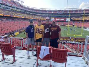Jerry attended Washington Football Team vs. Baltimore Ravens - NFL on Aug 28th 2021 via VetTix 