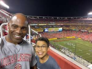 Greg attended Washington Football Team vs. Baltimore Ravens - NFL on Aug 28th 2021 via VetTix 