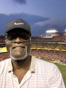 Jerry Massie attended Washington Football Team vs. Baltimore Ravens - NFL on Aug 28th 2021 via VetTix 