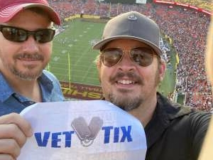 Dave attended Washington Football Team vs. Baltimore Ravens - NFL on Aug 28th 2021 via VetTix 