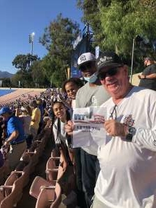 Jerry attended UCLA Bruins vs. LSU - NCAA Football on Sep 4th 2021 via VetTix 