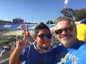 Robert Nava attended UCLA Bruins vs. LSU - NCAA Football on Sep 4th 2021 via VetTix 