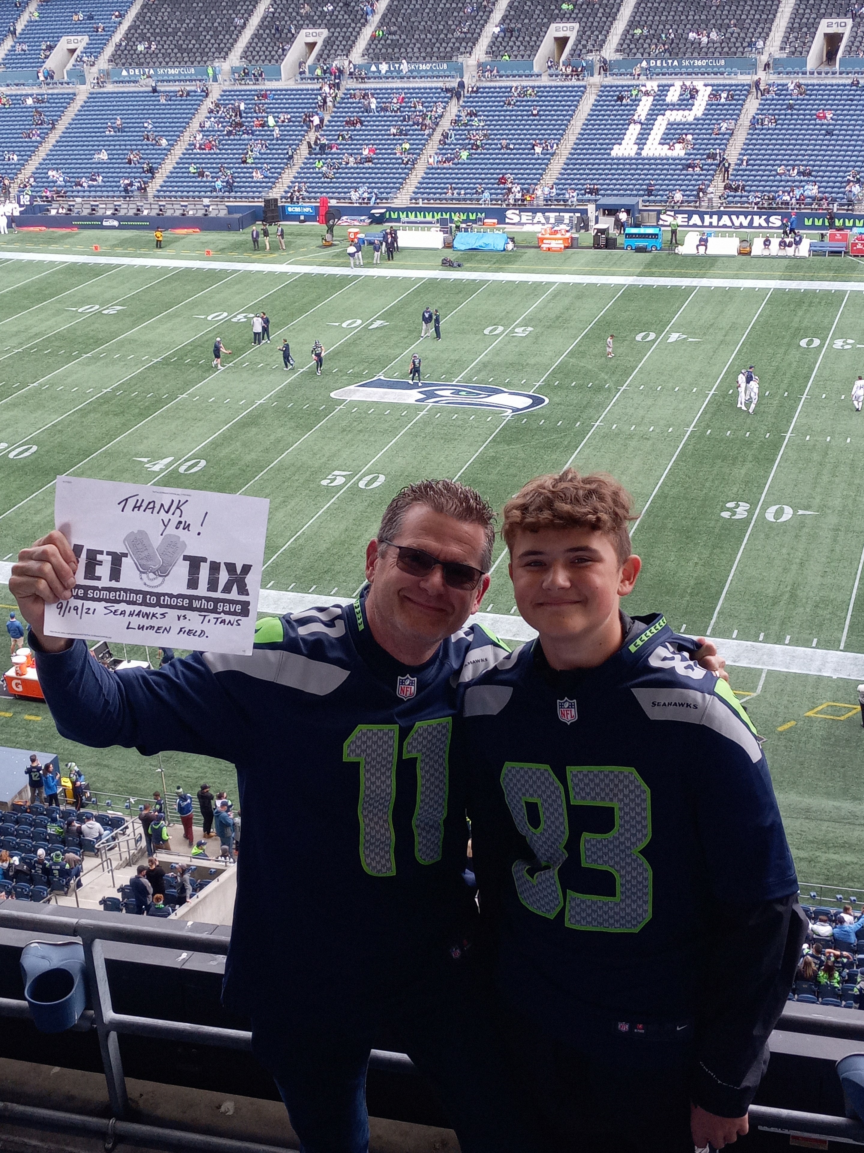 Seahawks Delta Sky360° Club Seats