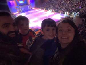 The Keegan’s & The Garner Families  attended Disney on Ice Presents Mickey and Friends on Dec 16th 2021 via VetTix 
