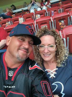 Levy attended Houston Texans vs. Tampa Bay Buccaneers - NFL on Aug 28th 2021 via VetTix 