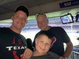Matt  attended Houston Texans vs. Tampa Bay Buccaneers - NFL on Aug 28th 2021 via VetTix 